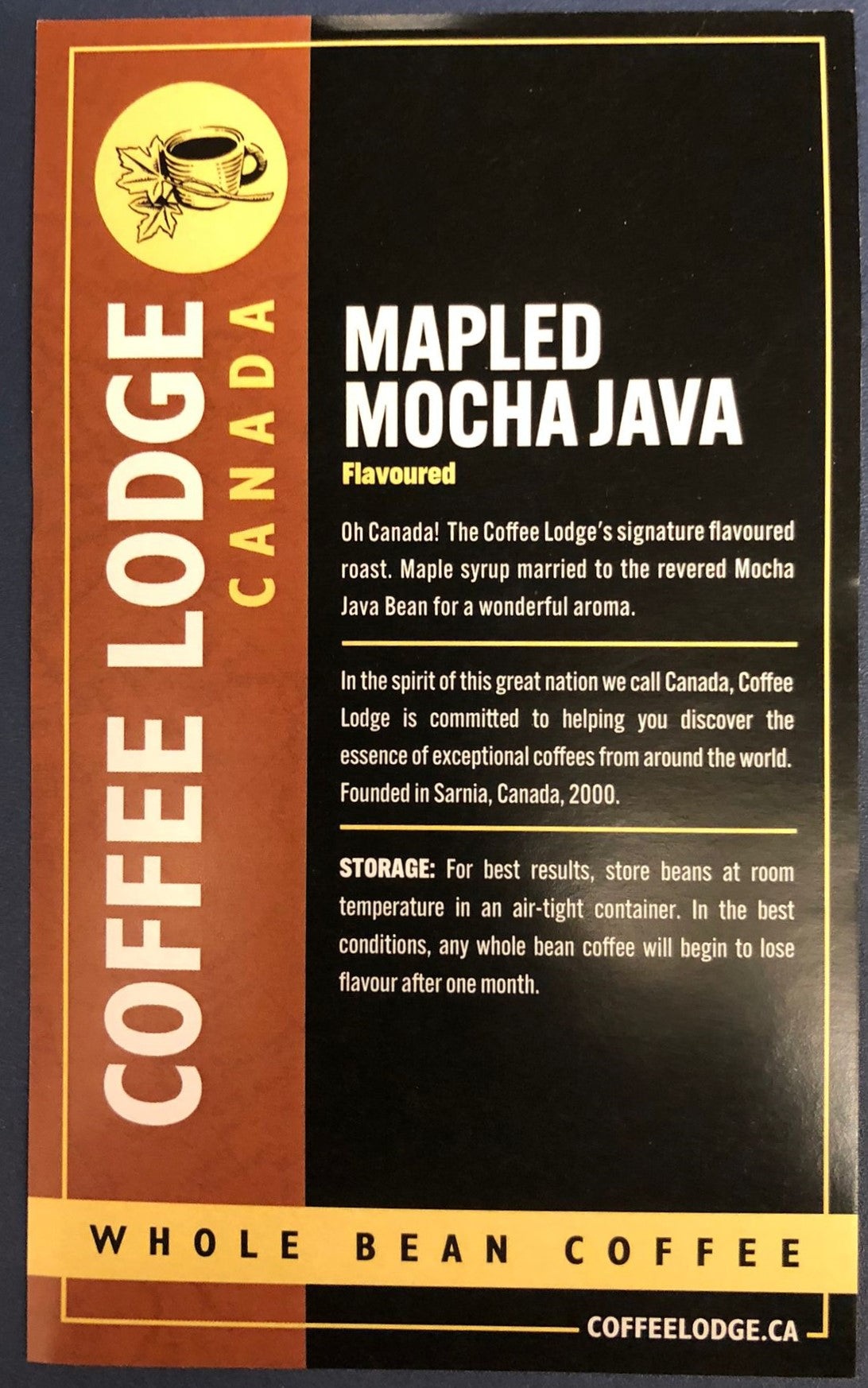 Mapled Mocha Java