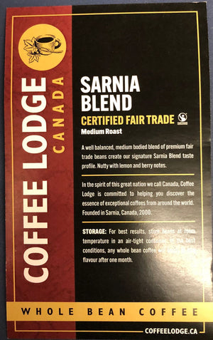 Sarnia Blend Fair Trade Organic